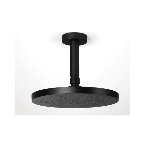 Εικόνα από Ανακλινόμενη Κεφαλή ABS Ø30 Με Μπράτσο Οροφής 10cm E044044-400 + R50813-400 Black Matt