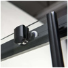 Εικόνα από Καμπίνα Ντουσιέρας Devon Flow Corner Entry  CF7090C-400 90x70cm Black Matt Clean Glass