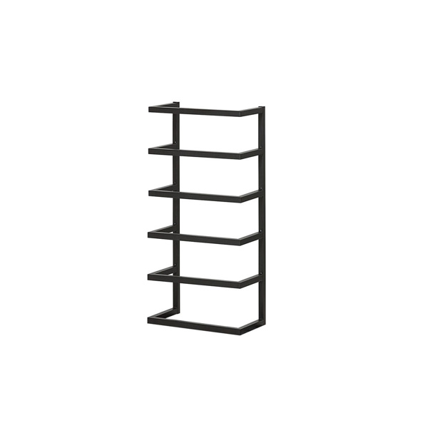 Εικόνα από Επίτοιχη Ραφιέρα Geesa Nemox Black Matt 30746-400