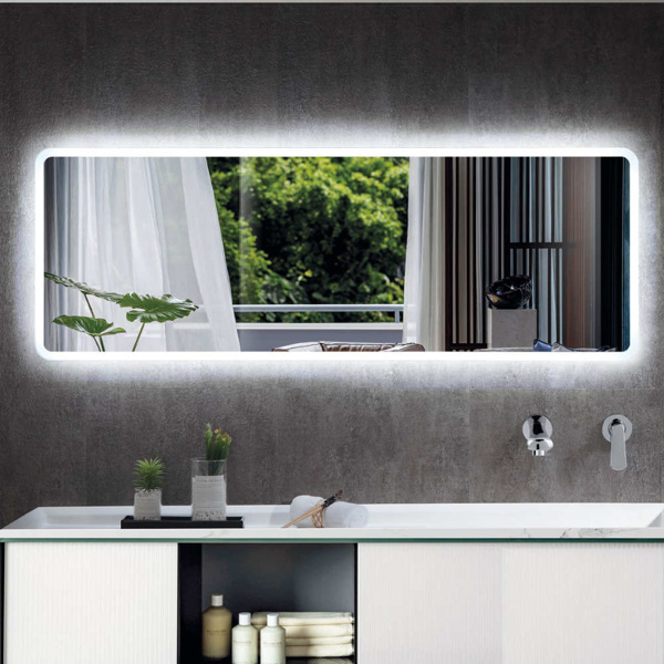 Εικόνα από Καθρέπτης Φωτιζόμενος LED Luminor Adagio Music 140 140x70cm