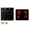 Εικόνα από Σετ Teka Φούρνος Πυρολυτικός Teka Maestro Pizza HLB 8510 P + Εστία TBC 64010 111000046+112550014