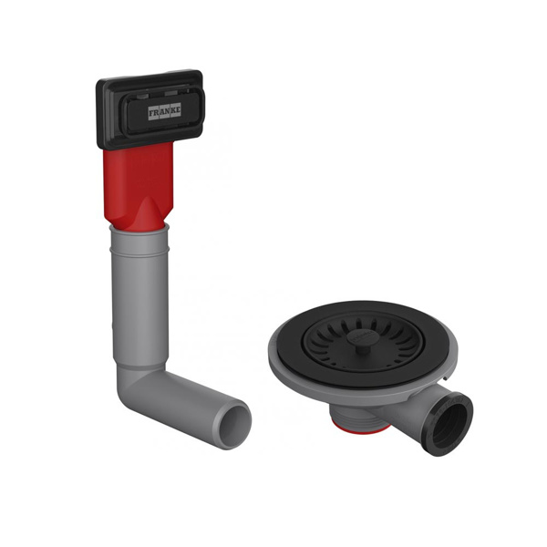 Εικόνα από Σετ Αυτόμaτης βαλβίδας Υπερχείλισης Για Centro 2.0 Μονό Matte Black 2120109030 (112.0658.444)