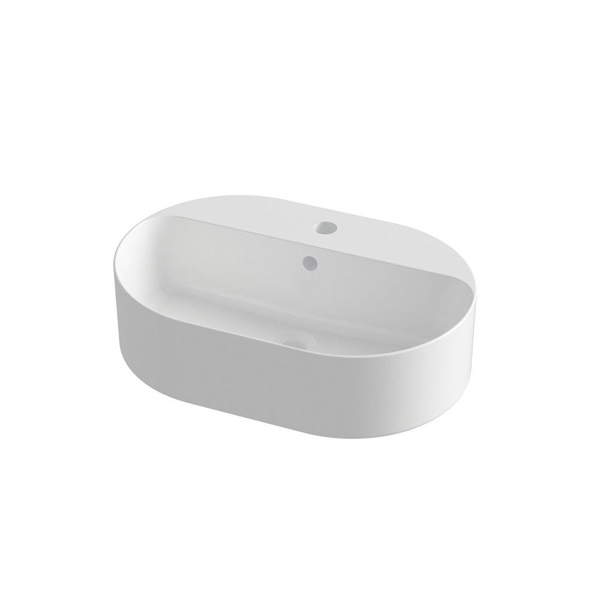 Εικόνα από Νιπτήρας Μπάνιου Orabella Open Oval 02 60x40cm Επικαθήμενος 60142 Λευκός