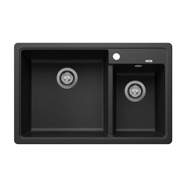 Εικόνα από Νεροχύτης Blanco Legra 8 Silgranit 78x50cm Black 526223