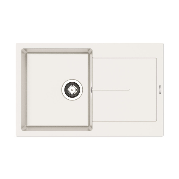 Εικόνα από Νεροχύτης Pyramis Pyragranite Ithaka (79x50) 1B 1D Snow 070244611