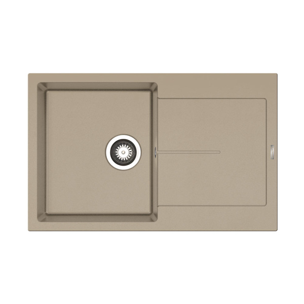 Εικόνα από Νεροχύτης Pyramis Pyragranite Ithaka (79x50) 1B 1D Dark Beige 070242211