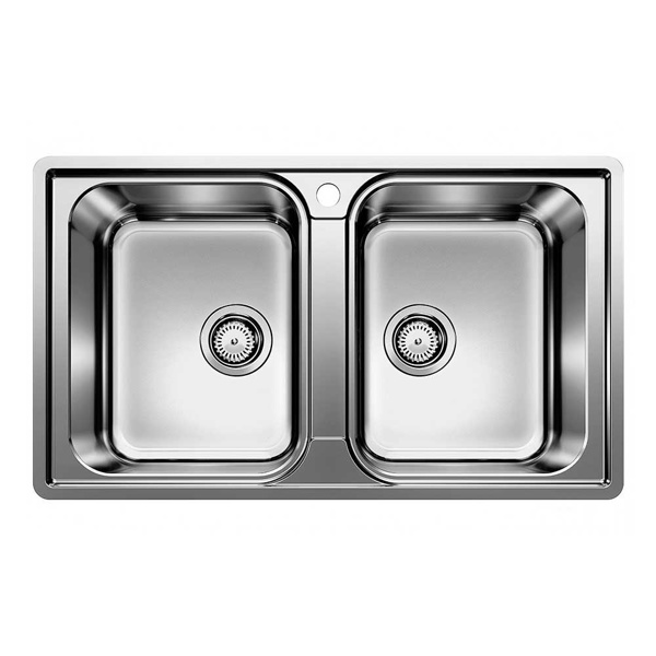 Εικόνα από Νεροχύτης  Blanco Lemis 8-IF (86x50) Λείος 523039