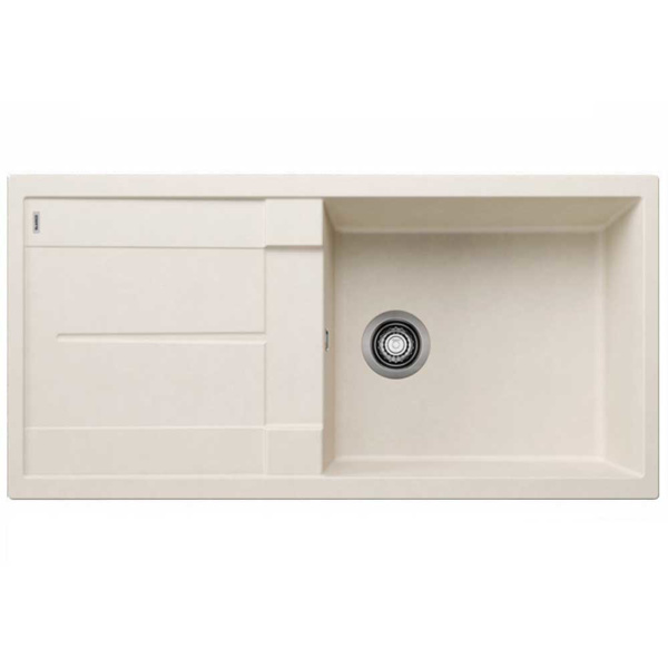 Εικόνα από Νεροχύτης Blanco Metra XL 6 S Silgranit 100x50cm Soft White 527124