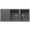Εικόνα από Νεροχύτης Blanco Zia 8 S Silgranit 116x50cm Volcano Grey 527392