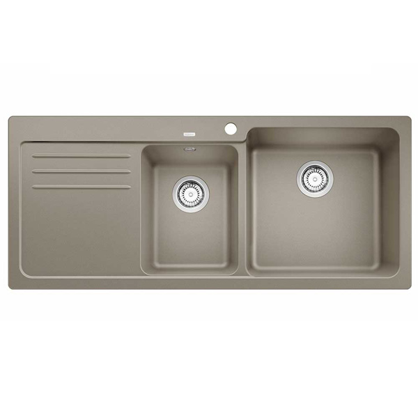 Εικόνα από Νεροχύτης Blanco Naya 8 S Silgranit 116x50cm Tartufo 525785