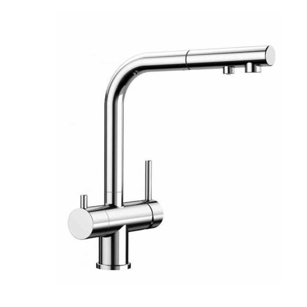 Εικόνα από Μπαταρία Κουζίνας Φιλτραρίσματος Νερού Blanco Fontas-S II Ντους 525198 Χρωμέ