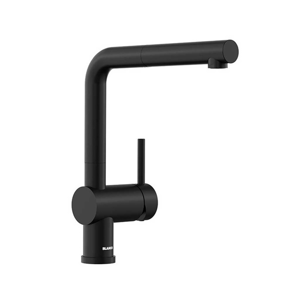 Εικόνα από Μπαταρία Κουζίνας Blanco Linus-S 525807 Ντους Black Matt