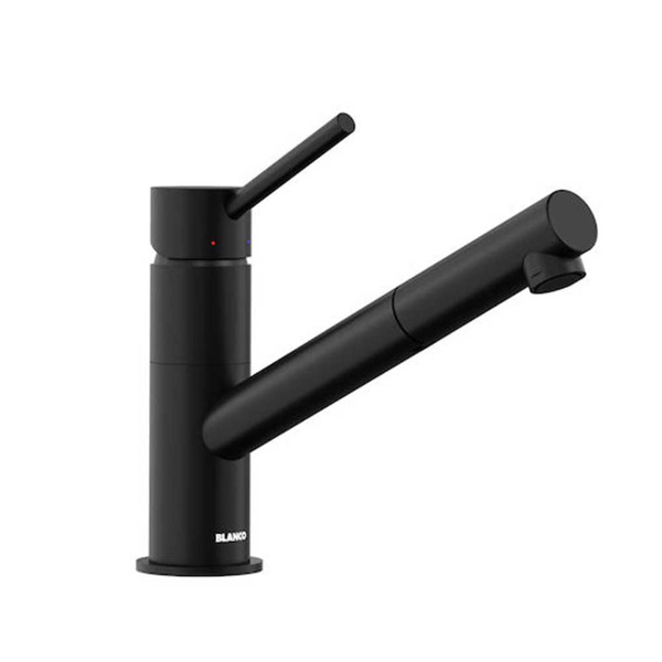 Εικόνα από Μπαταρία Κουζίνας Blanco Kano-S Ντους 526668 Black Matt