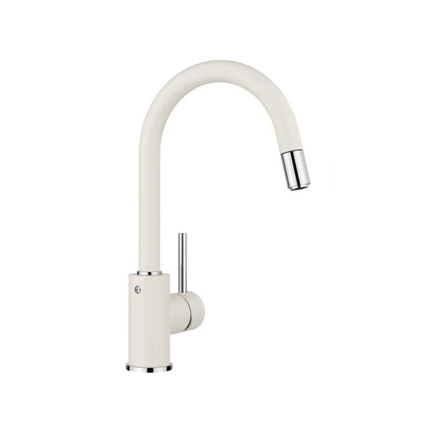 Εικόνα από Μπαταρία Κουζίνας Blanco Mida-S Ντους 526968 Soft White