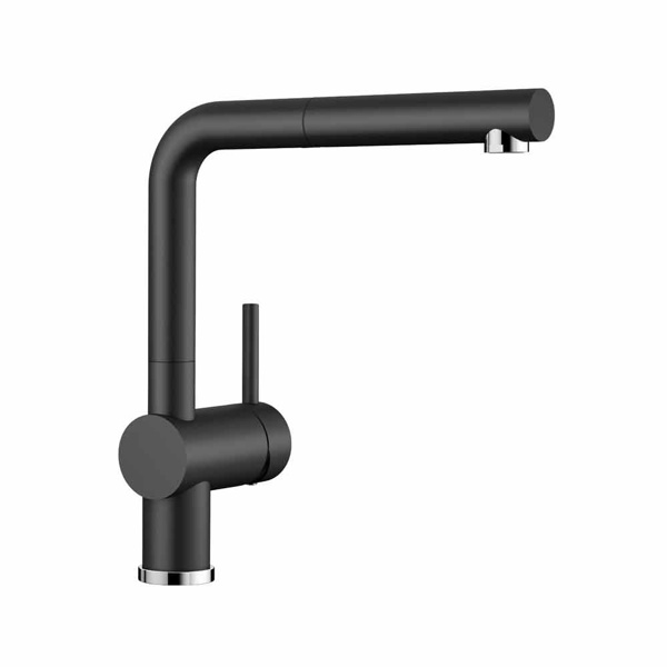 Εικόνα από Μπαταρία Κουζίνας Blanco Linus-S 526148 Ντους Black