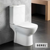 Εικόνα από Λεκάνη Serel Vela 6716B00SC-300 61cm Με Slim Soft Close Κάλυμμα