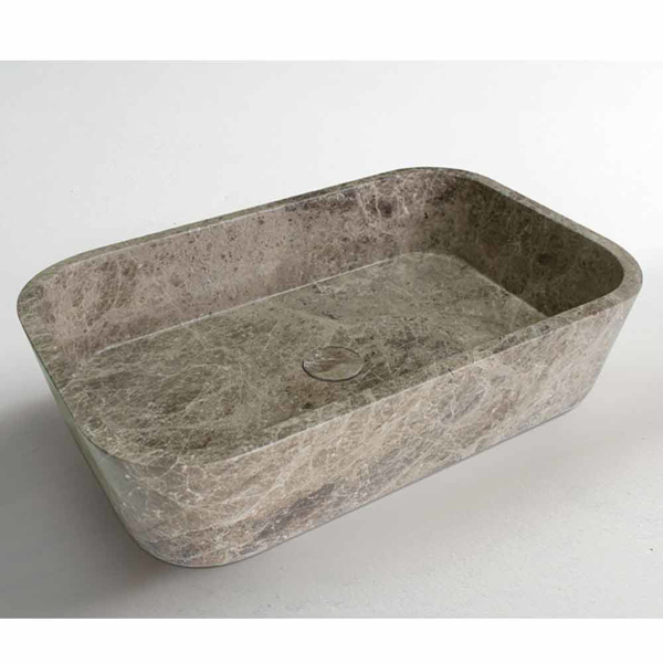 Εικόνα από Νιπτήρας Μπάνιου Fossil Gaia DS60-524 60x38cm Emperador Pale