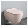 Εικόνα από Λεκάνη Κρεμαστή Scarabeo Moon Clean Flush 552000SC-810 Rimless 50,5cm Antique Pink Με Slim Soft Close Κάλυμμα