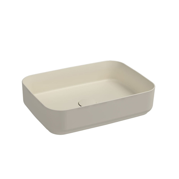 Εικόνα από Νιπτήρας Μπάνιου Bianco Ceramica Punto 34050-311 50x36cm Ivory Matt