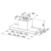 Εικόνα από Απορροφητήρας Franke Smart Style Drip Free FSTS 120 X Inox Εντοιχιζόμενος 120cm 3105001066 (305.0702.608)