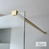 Εικόνα από Διαχωριστικό Ντους Devon Iwis Walk-in IW120C-211 116-118cm Gold Brushed PVD