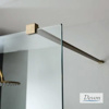 Εικόνα από Διαχωριστικό Ντους Devon Iwis Walk-in IW80C-221 76-78cm Bronze Brushed PVD