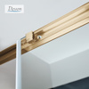Εικόνα από Καμπίνα Ντουσιέρας Devon Noxx Slider 1+1 SLN140C-221 137-139cm Clean Glass Bronze Brushed PVD