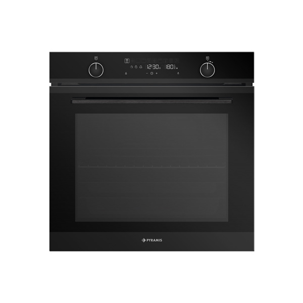 Εικόνα από Φούρνος Pyramis PO78094010EBLM Μαύρος Ματ 78 Lt Άνω Πάγκου 034070501