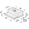 Εικόνα από Απορροφητήρας Gorenje BHP62CLB-731613 Μαύρος Συρόμενος 60cm 065038401