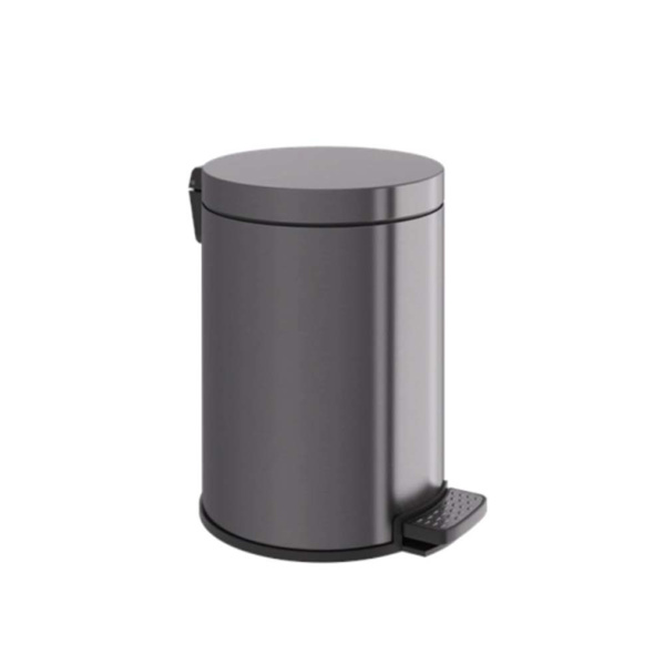 Εικόνα από Χαρτοδοχείο Verdi 6lt Soft Close Gun Metal Brushed 5910040