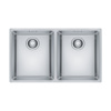 Εικόνα από Νεροχύτης Franke Maris MRX 220 34-34 (74,1x43,6) Inox 3040100225 (127.0525.281)