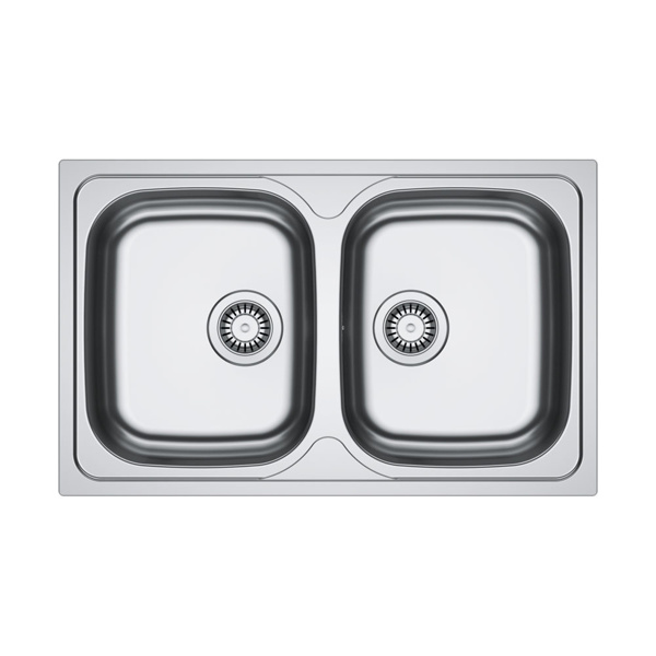 Εικόνα από Νεροχύτης Franke Spark SKX 620-34-34/80 (80x50) Λείος Inox 3011552215 (101.0712.816)