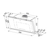 Εικόνα από Απορροφητήρας Franke Mythos Pro FMY PRO 907 FM BK/BK Matt K-Link Καμινάδα 90cm 3105001076 (330.0705.065)