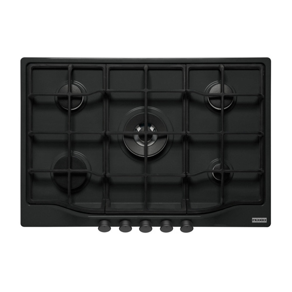 Εικόνα από Αυτόνομη Εστία Αερίου Franke Country FCH 755 4G TC C Black Matt 75cm 3065101038 (106.0691.512)