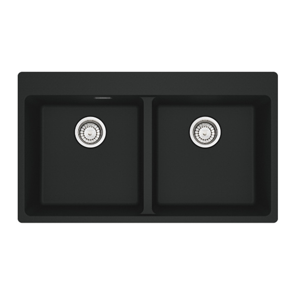 Εικόνα από Νεροχύτης Franke Centro 620-39-39 (86x50) Matt Black 3149000487 (114.0738.177)