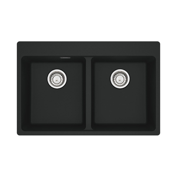 Εικόνα από Νεροχύτης Franke Centro 620-34-34 FTL (76x50) Matt Black 3149000479 (114.0737.739)