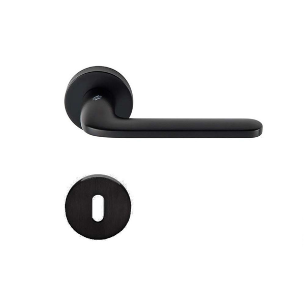 Εικόνα από Πόμολο Πόρτας Με Ροζέτα Colombo Roboquattro ID41R Ζεύγος Neromat