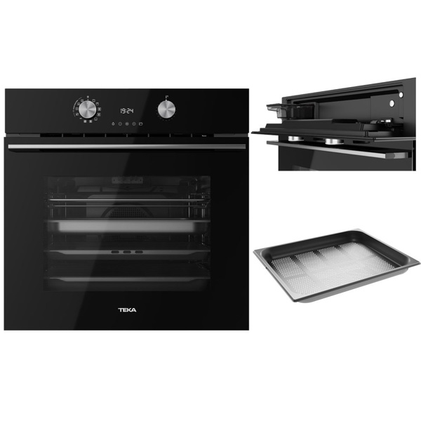 Εικόνα από Φούρνος Εντοιχιζόμενος Πολλαπλών Λειτουργιών Teka HLB 8550 SC Hydroclean Με Λειτουργία Ατμού Black 111200001 Εγγύηση 2+3 Χρόνια